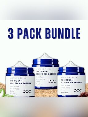 The Ocean Healed My Eczema Soothing Cream — (3-Pack)